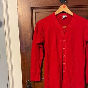 Vintage full Red Men's Long Sleeve Underwear